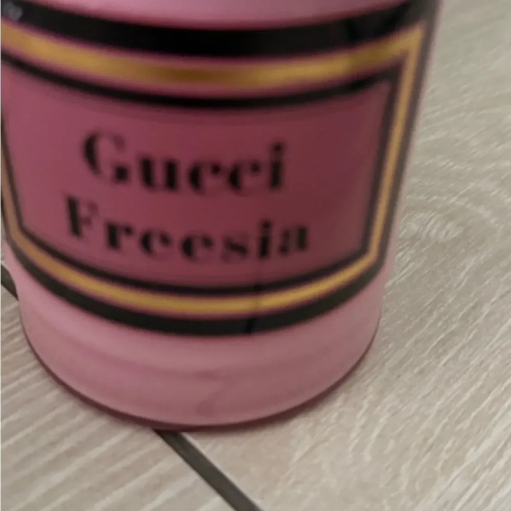 Brand new with box Gucci  Freesia Pink Candle